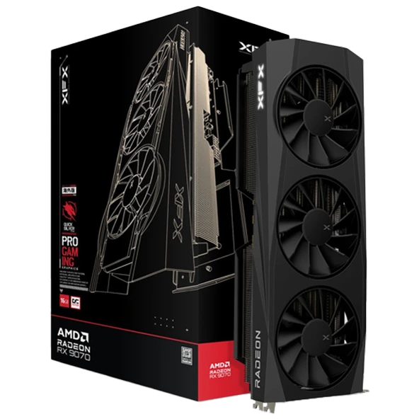 XFX QuickSilver Radeon RX 9070 OC Gaming 16GB GDDR6 256 Bit Ekran Kartı-RX-97QICKBB9