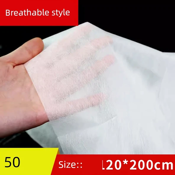 Tek Kullanımlık Yatak Örtüsü - 120*200cm Beyaz - 50 Adet