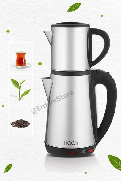 Hook Elektrikli Çelik Çay Makinesi HK-509 - 2