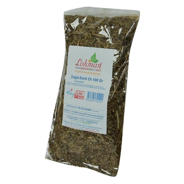 Doğal Dar Yapraklı Sinir Otu Öğütülmüş Sinirli Ot Sinirotu 100GR - 4
