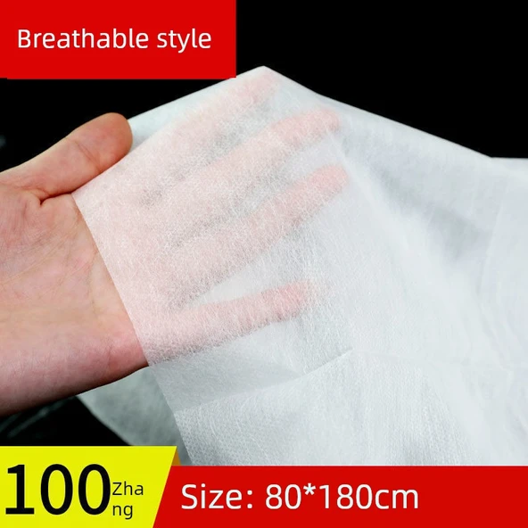 Tek Kullanımlık Yatak Örtüsü - 80*180cm Beyaz - 100 Adet