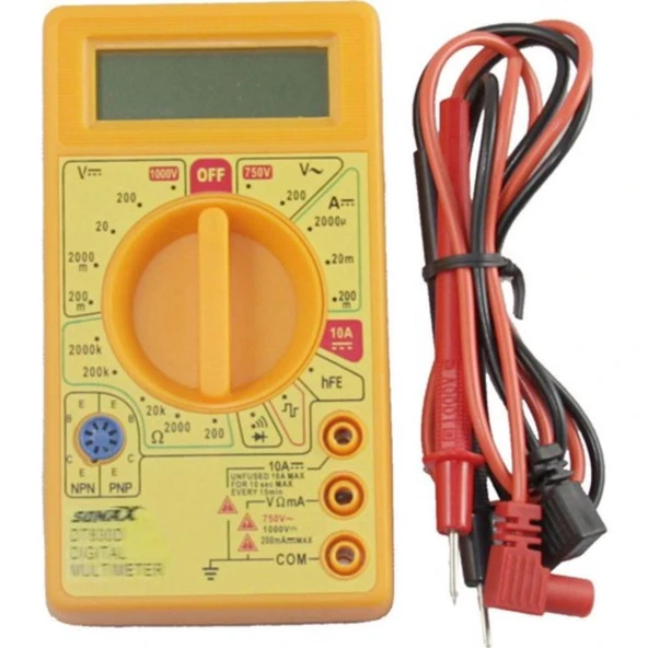 MULTİMETRE DT-830D
