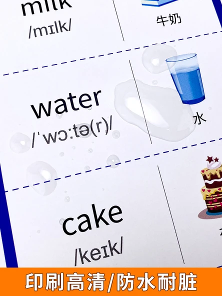 İlkokul İngilizce Kelimeler Duvar Sticker Posteri - 5. Sınıf Alt ve Üst Cilt (2 Kitap) - 6