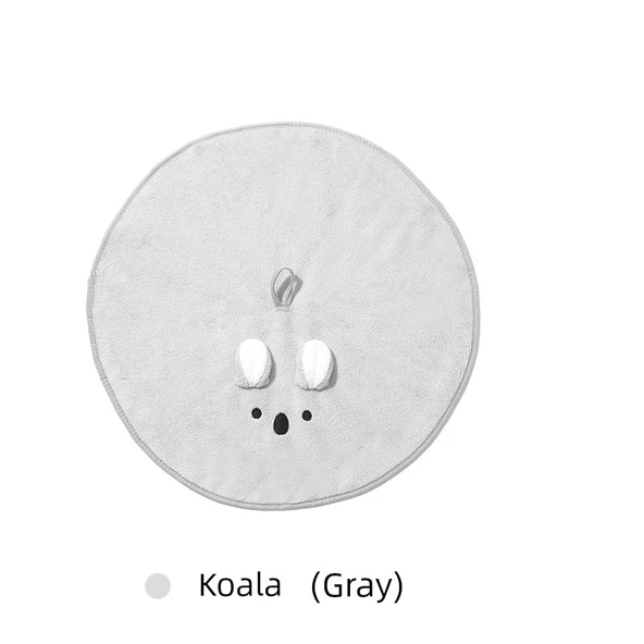 Sevimli Karikatür El Havlusu - Koala Desenli 45x45cm