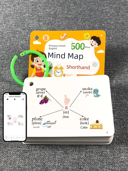 İki Parçalı Kinayeli Sözler Kartı [Pinyin Versiyonu Yok] - Resim 3