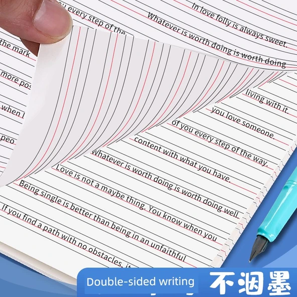 İlkokul İngilizce Defteri Seti - 20 Adet, 2 Kalem Hediyeli - Resim 6