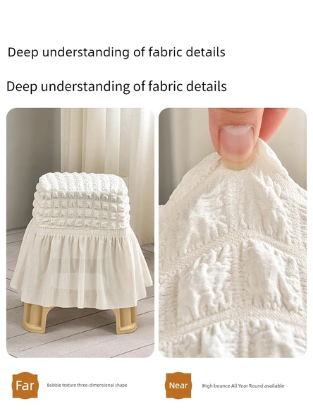 Kare Elastik Sandalye Kılıfı - Lacivert - Tekli Paket - 3