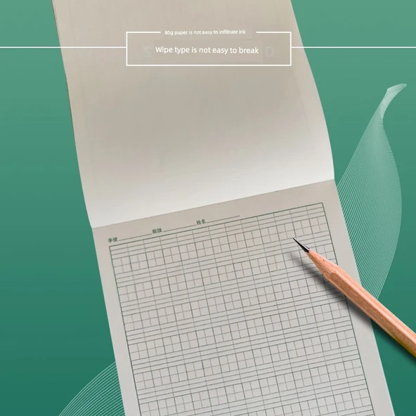 16K Kalınlaştırılmış Kraft Kapaklı Defter - 5 Adet Metre Kelime 130 - 6