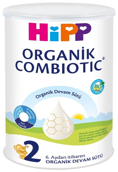 p 2 Organik Combiotic Bebek Sütü 350 Gr