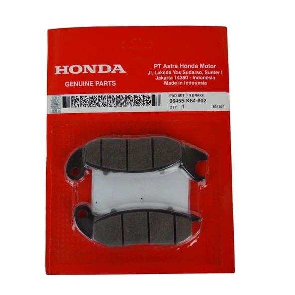 Honda PCX 125 2021-24 Ön Fren Balatası 31917-KOR-V01