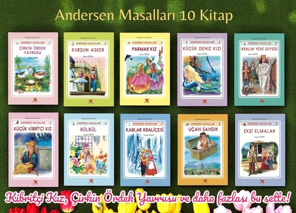 1. Sınıf Andersen Masalları 10 Kitap Set