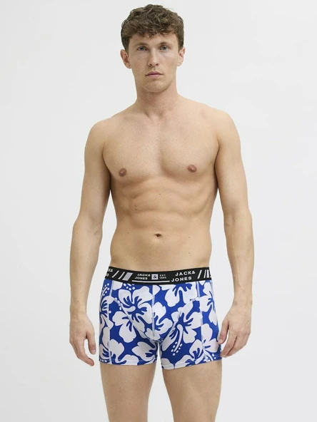 Jack Jones Hawaıı Style 12 Paket Erkek Boxer 12277826 - 5