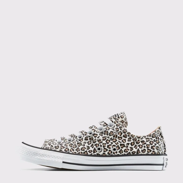 Convers Chuck Taylor All Star Leopar Desenli Kadın Ayakkabı A14941C - 8