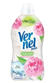 Vernel Max Şakayık & Beyaz Çay Beyazlar ve Renkliler İçin Konsantre Yumuşatıcı 1140 ml 60 Yıkama