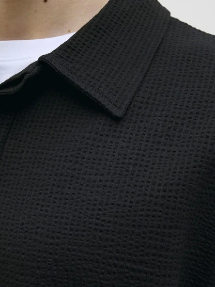 Jack Jones Sago Textured Erkek Polo Yaka Tişört 12276735 - 6