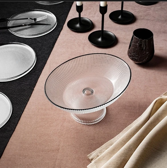 Fecra Loren Ayaklı Gondol Siyah Fileli - 5