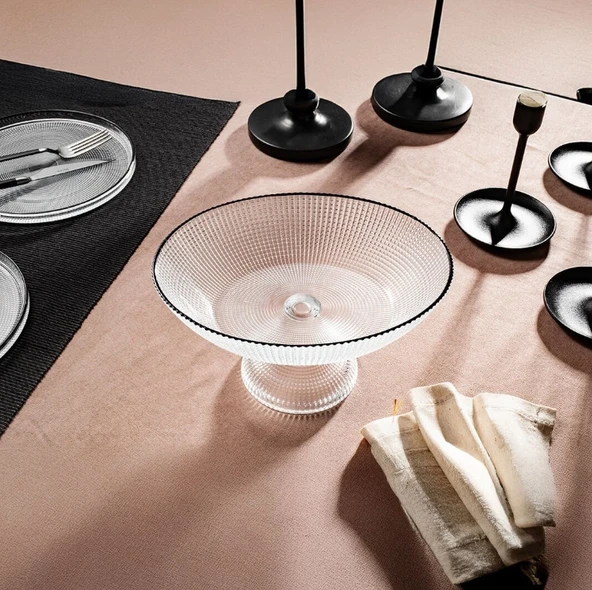 Fecra Loren Ayaklı Gondol Siyah Fileli - 3