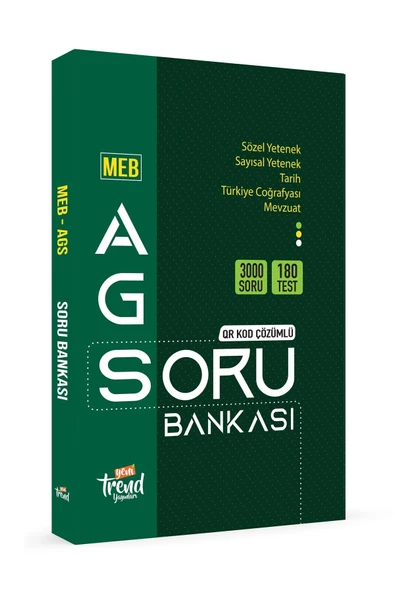 Meb Ags (MEB AKADEMİ GİRİŞ SINAVI) Soru Bankası ( Qr Kod Çözümlü )