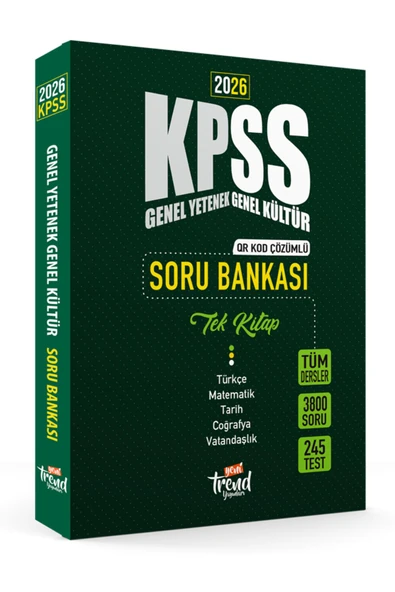2026 Kpss Lisans: Gygk Tek Kitap Çözümlü Soru Bankası (TÜM DERSLER)