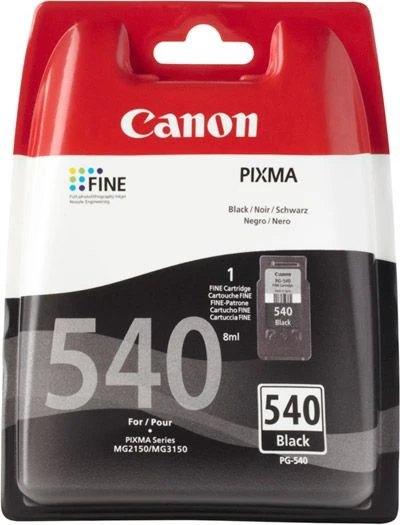 CANON PG-540 MG2150 MG3150 180 Sayfa Siyah kartus