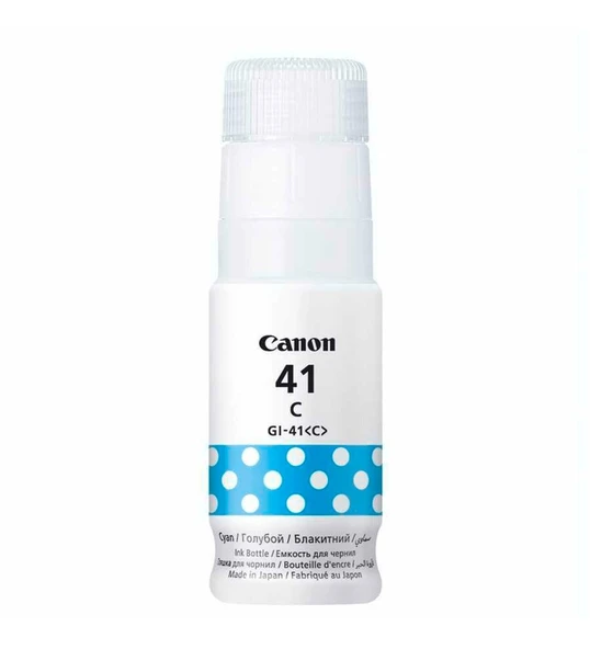Canon GI-41C (4543C001) Mavi Mürekkep Kartuşu