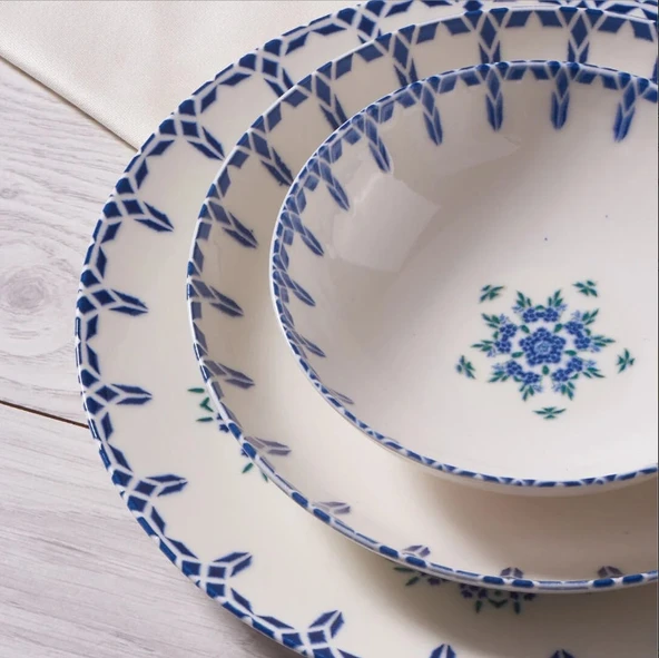 Güral Porselen Camelia 24 Parça Yemek Takımı 1654 - 3