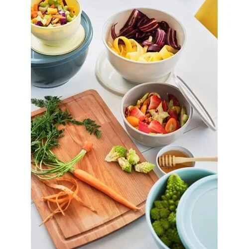 IKEA Garnıtyren 5 Parça Her Boy Renkli Kapaklı Saklama Kabı - 4