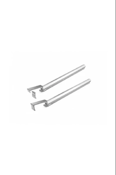 ASVERA Kare Küpeşte Uyumlu Alüminyum Balkon Çamaşırlık – 60x25 mm Kurutmalık + Hediye İpli - Resim 2