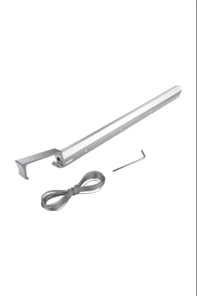 ASVERA Kare Küpeşte Uyumlu Alüminyum Balkon Çamaşırlık – 60x25 mm Kurutmalık + Hediye İpli ürün görseli