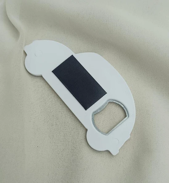 Magnet Açacak Gazoz Şişe Açacağı Mıknatıslı Buzdolabı Süsü Vosvos Araba Kule - 2