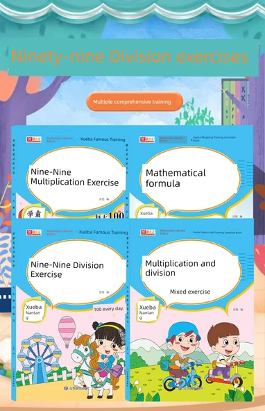 Çarpma ve Bölme Alıştırma Kitabı - Matematik Formülleri - 7
