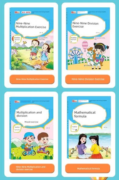 Çarpma ve Bölme Alıştırma Kitabı - Matematik Formülleri - 10