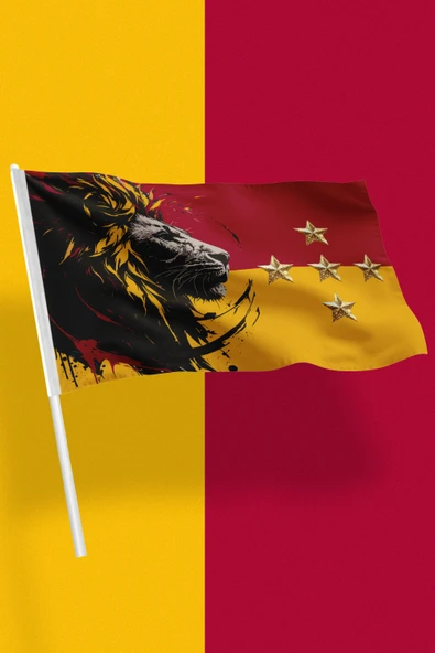 Sopalı Taraftar Bayrak 50x70 CM (Galatasaray)