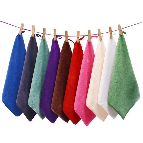 Mutfak Temizlik Bezi - Tavşan Desenli Sarı - 30x30cm - 10'lu Paket - Resim 6