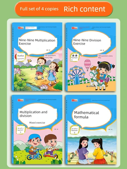 Çarpma ve Bölme Alıştırma Kitabı - Matematik Formülleri - 5