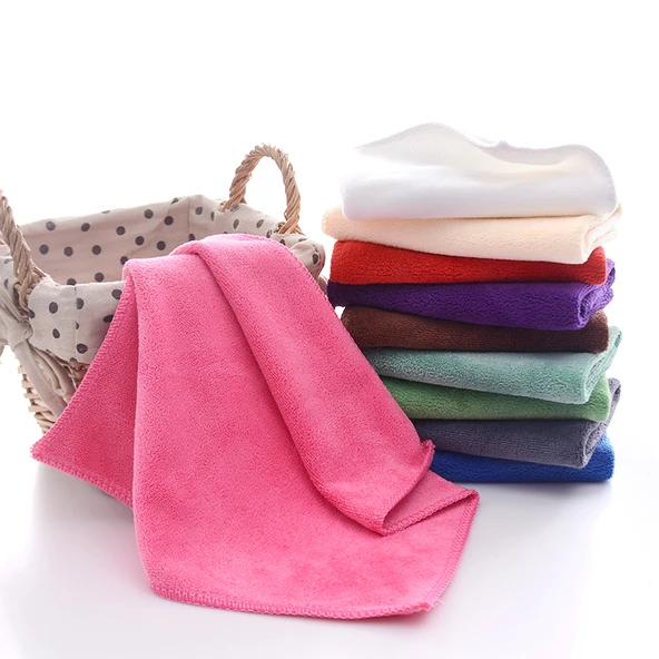 Mutfak Temizlik Bezi - Gül Kurusu - 30x30cm - 5'li Paket - 4