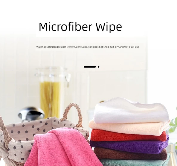 Mutfak Temizlik Bezi - Tavşan Desenli Sarı - 30x30cm - 10'lu Paket - Resim 7