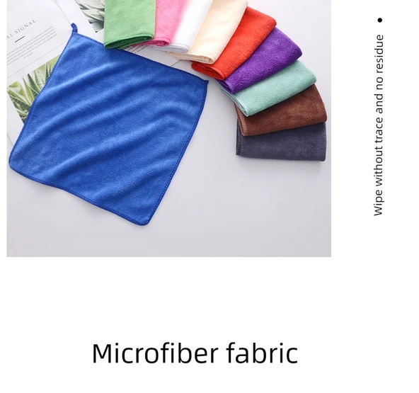 Mutfak Temizlik Bezi - Kiraz Pembesi - 30x30cm - 5'li Paket - 11