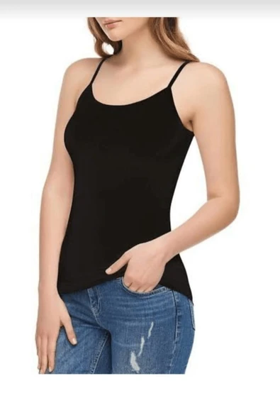 Tutku Elit Bayan Elastan Modal İp Askı Atlet 6 'lı 2001