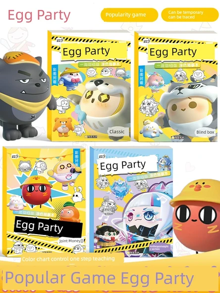 Yumurta Puf Anime Eskiz Defteri - Yumurta Çocuk Kişileştirme - 2