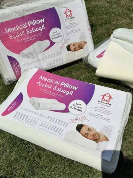 Bambu Fiber Boyun Yastığı - Yavaş Geri Tepme - Resimde Görüldüğü Gibi - 3
