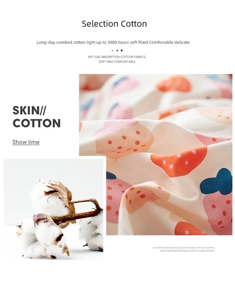 Pamuk Yastık Kılıfı 48x74 cm - Koyu Pembe (Güzel Çiçekler Çift) - Resim 9