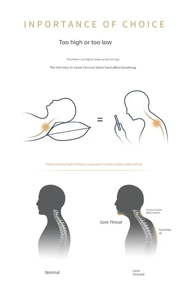 Örme Pamuklu Masaj Yastığı - Orta Yükseklikte Yastık (Tekli) - Resim 9