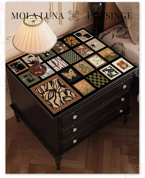 Antik Puzzle A PVC Masa Matı - 40x50cm - Resim 8