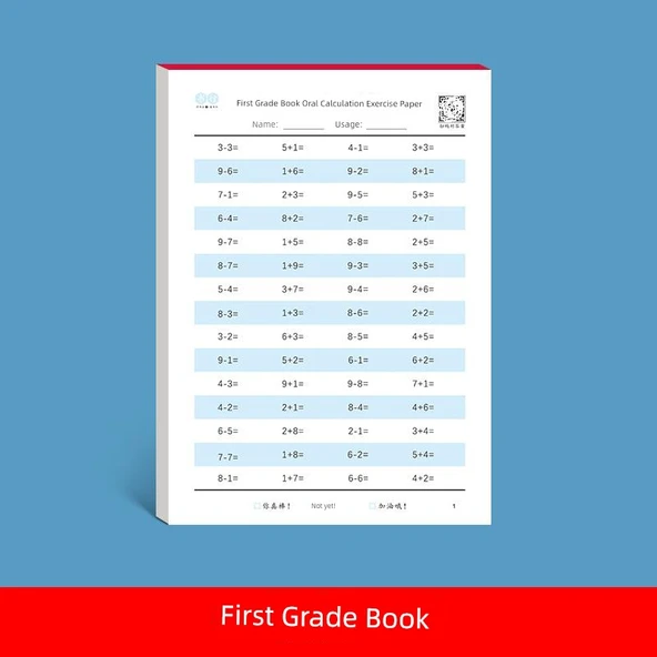 İlkokul Matematik Çalışma Kitabı 1-4. Sınıf - 1. Sınıf Kitabı (Model 2)