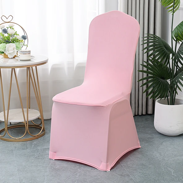 Sandalyeler için Evrensel Kılıf - Pembe