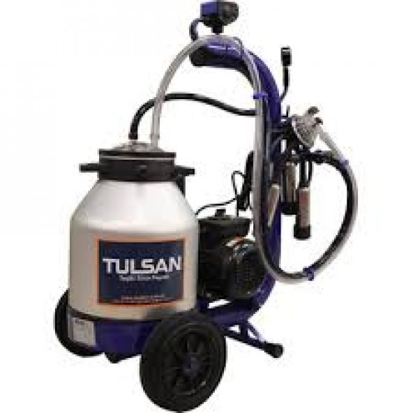 Tulsan Alüminyum Tek Güğüm Tek Sağım Kuru Pompa 30 lt Süt Sağma Makinesi Tulsan Alüminyum Tek Güğüm Tek Sağım Kuru Pompa 30 lt Süt Sağma Makinesi