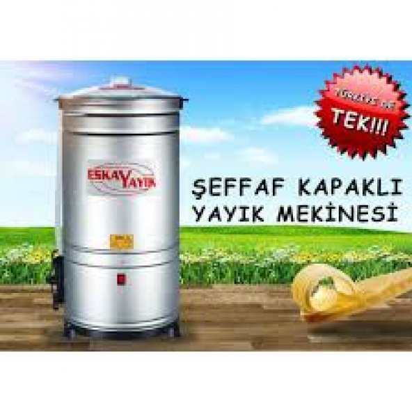 Eskay 20 Litre Yayik Ayran Makinasi (Ev tipi Tereyağ Makinesi )