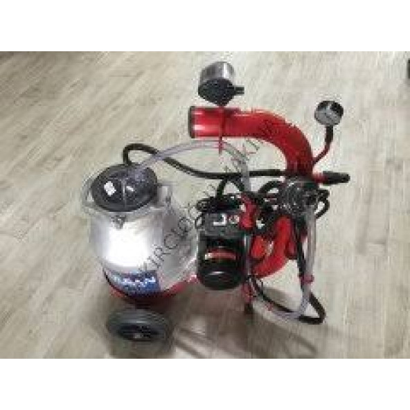 Tulsan Alüminyum Tek Güğüm Tek Sağım Kuru Pompa 30 lt Süt Sağma Makinesi Tulsan Alüminyum Tek Güğüm Tek Sağım Kuru Pompa 30 lt Süt Sağma Makinesi - 5