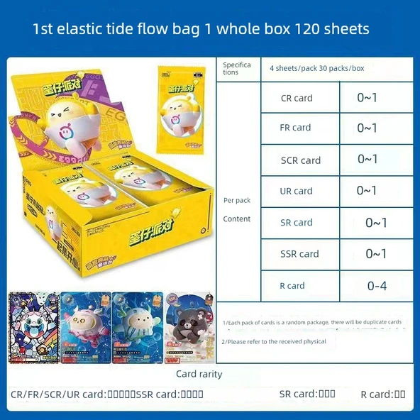 Ultraman Nezha Kartları Yumurta Partisi 2 TL Paket - 1 Paket 4 Kart - Kutu İçinde 30 Paket